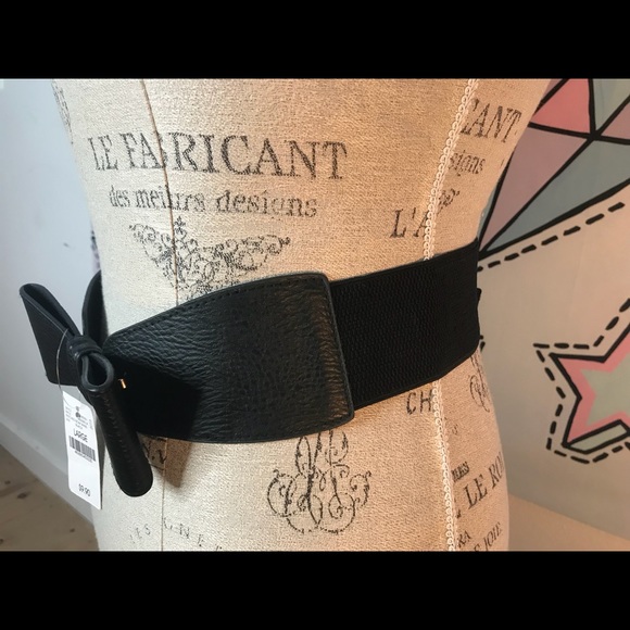 Wet Seal Black Bow Belt *NWT* - Picture 3 of 6